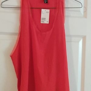 Women blouse orange color by H&M size 12